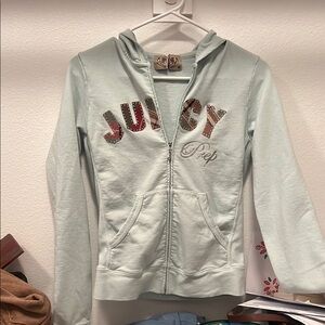 Juicy Couture Light Blue Hoodie